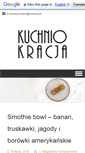 Mobile Screenshot of kuchniokracja.hanami.pl